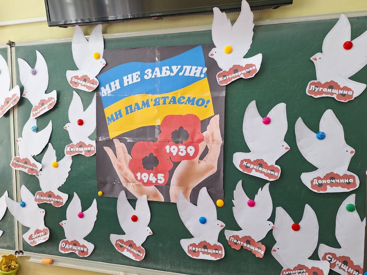 Урок пам’яті “Ми не забули ! Ми пам’ятаємо” .