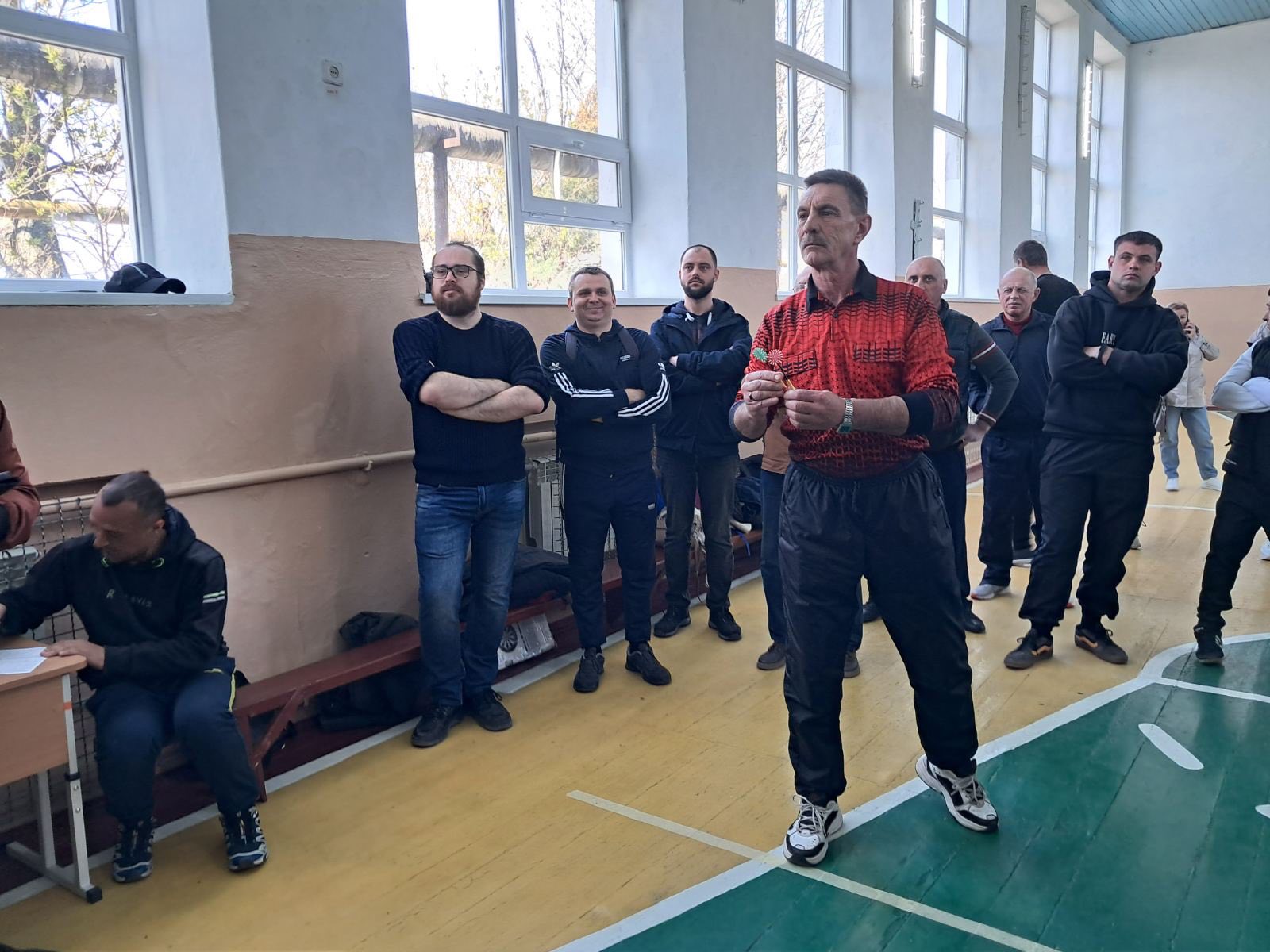 Вчителі ліцею №5 взяли активну участь в Спартакіаді з дартсу.