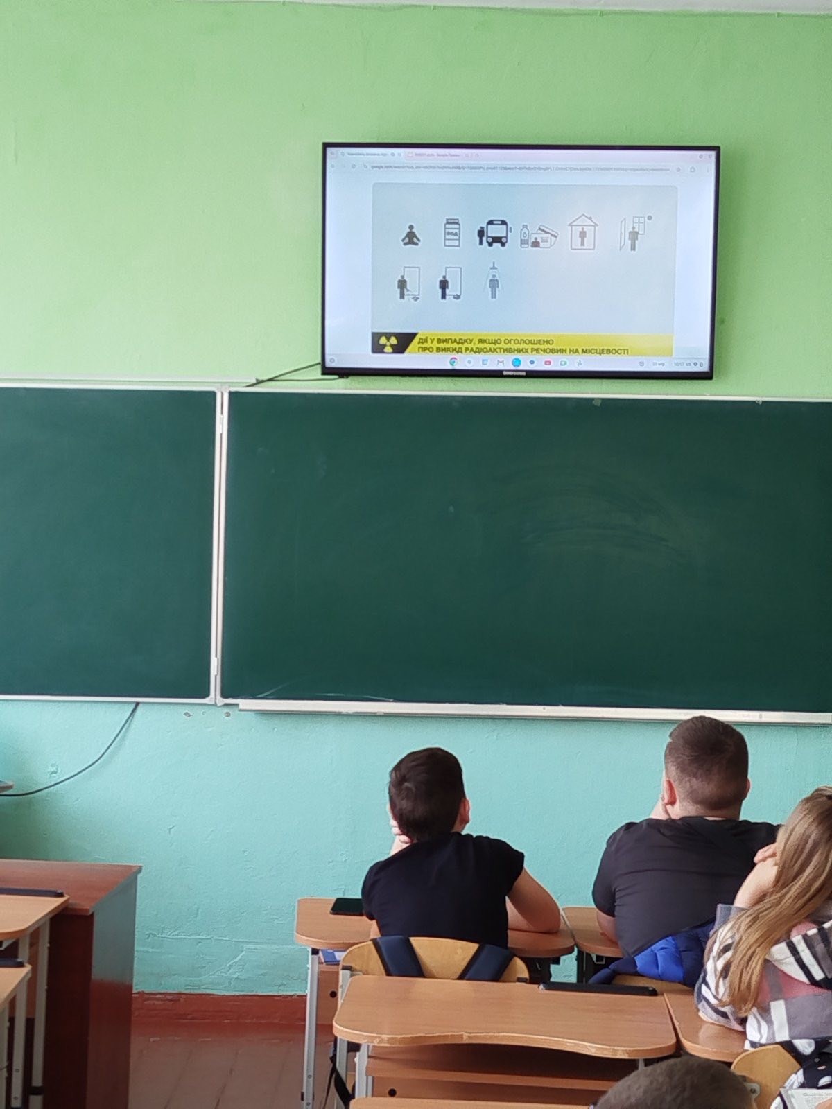 Виховна година «Чорнобиль – біль і трагедія України» .