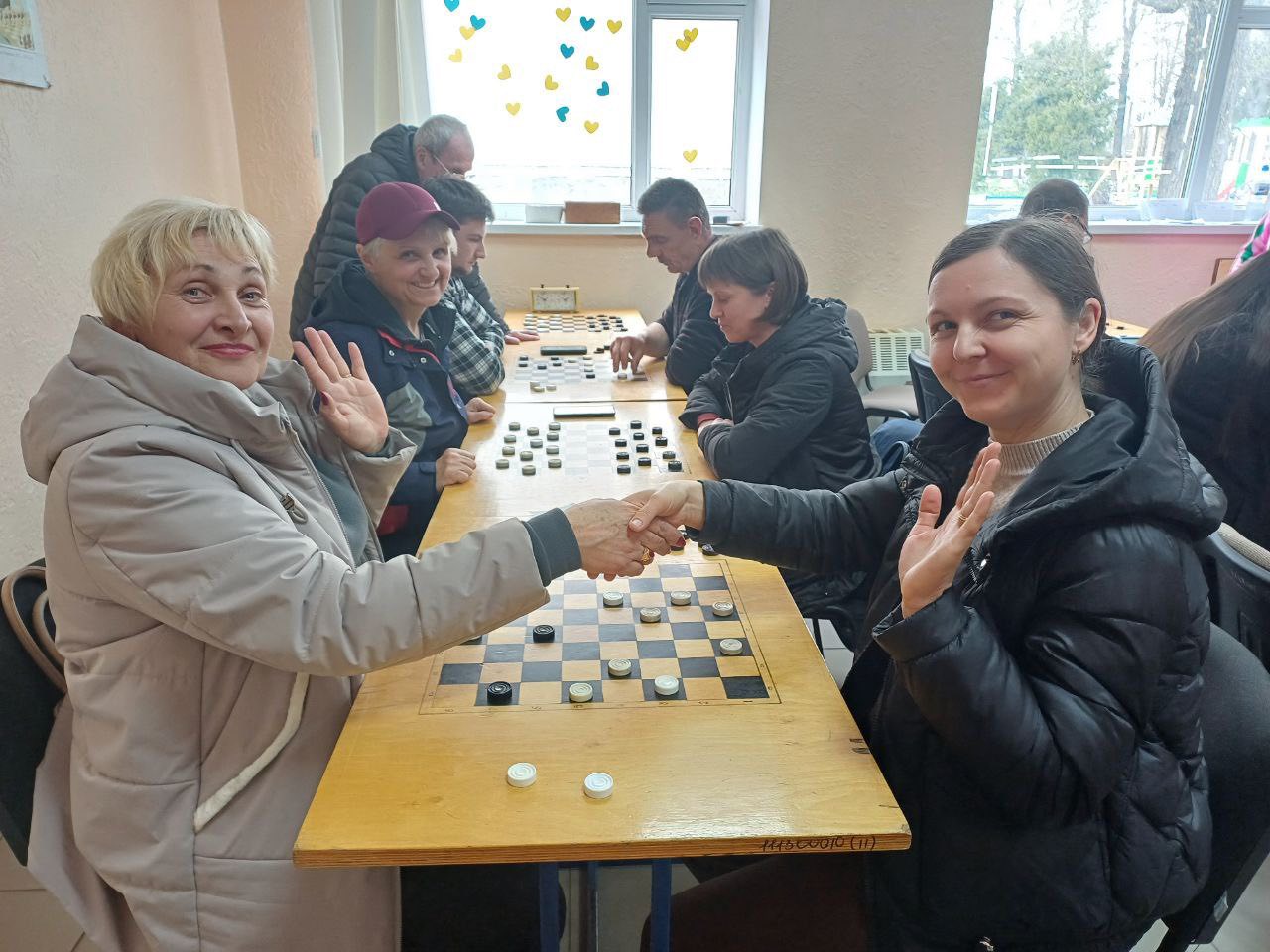 Вчителі ліцею №5 взяли активну участь в Спартакіаді з шашок .